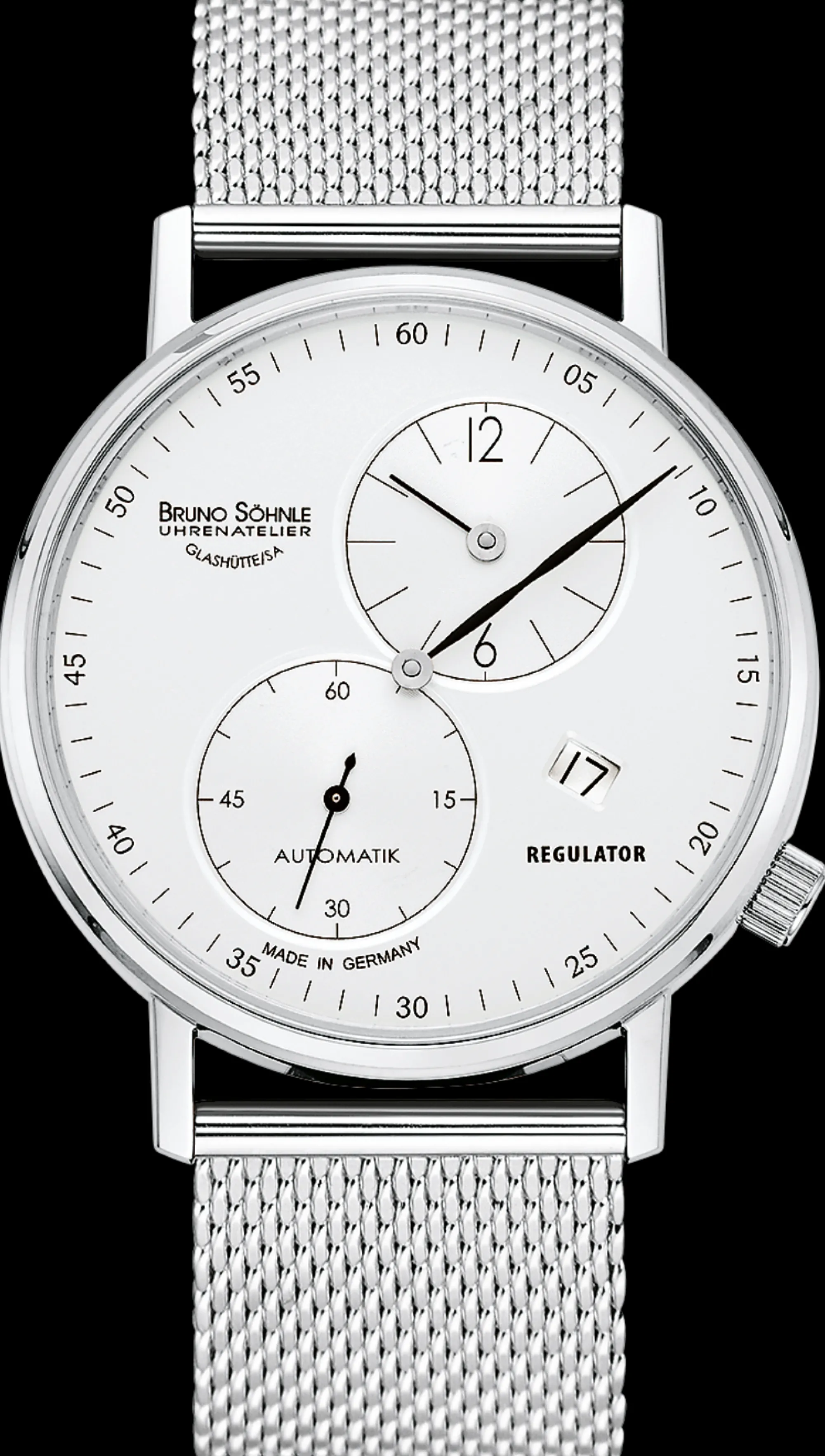 Bruno Söhnle Rondo Automatik Regulator-Mens Elegant