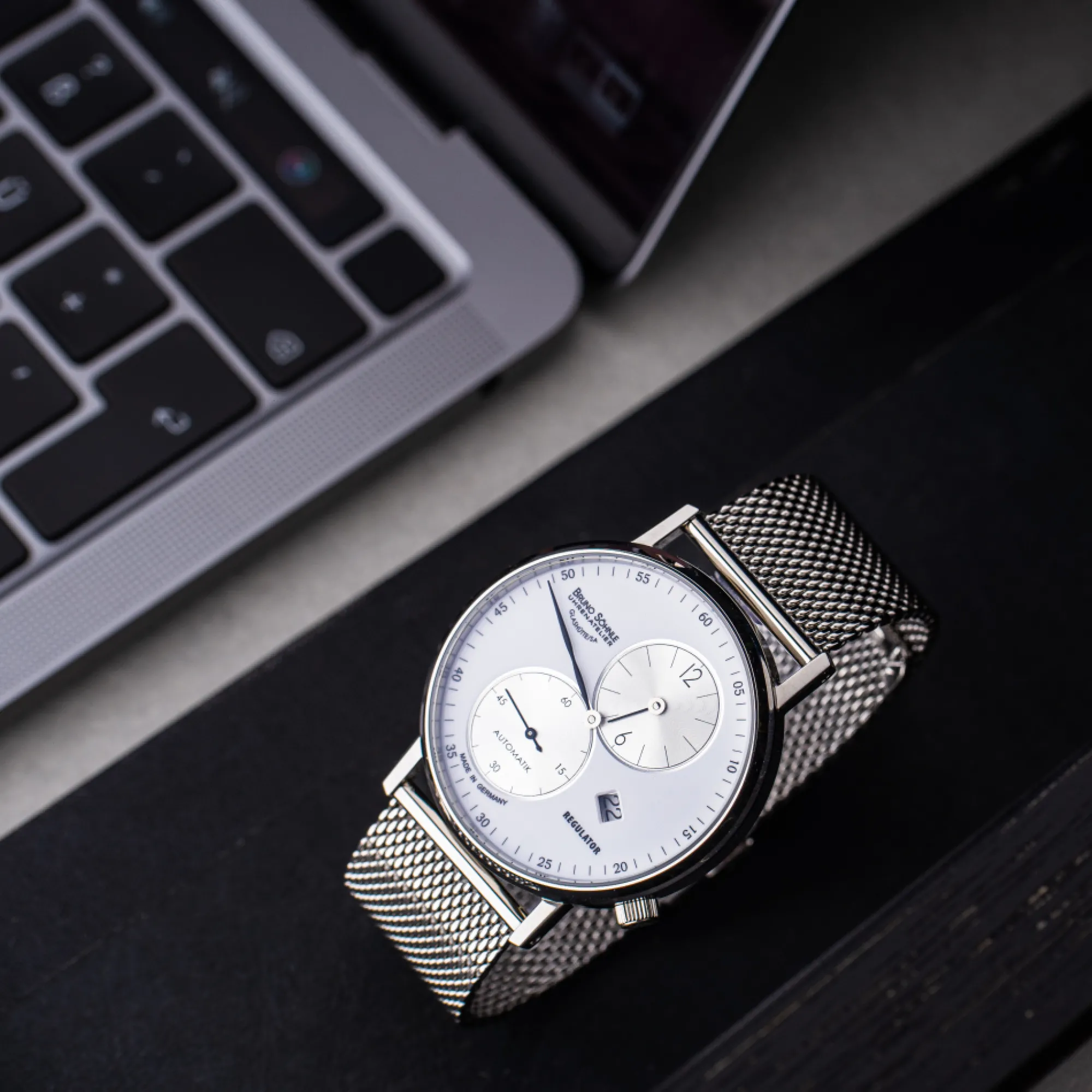 Bruno Söhnle Rondo Automatik Regulator-Mens Elegant